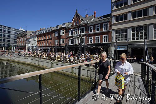Aarhus, Arhus, Jutlandia, Dania, Aboulevarden Straede