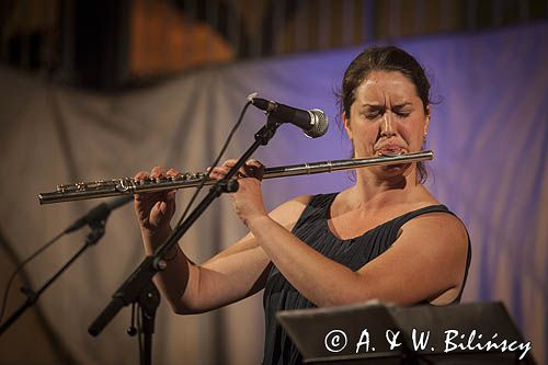 Aero Jazz Festival 2015, Aeroskobing, flecistka Elsa Nilsson