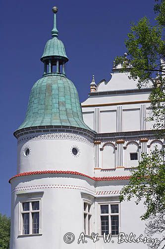 Baranów Sandomierski, późnorenesansowy zamek