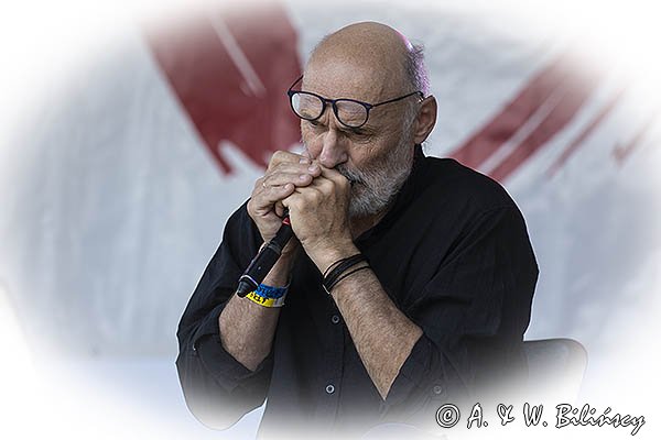 Włodek Biliński, harmonijka ustna, Koncert Adama Łysego Glinczewskiegi i Włodka Bilińskiego na 8 Bieszczadzkim Festiwalu Sztuk w Czarnej, Bieszczady