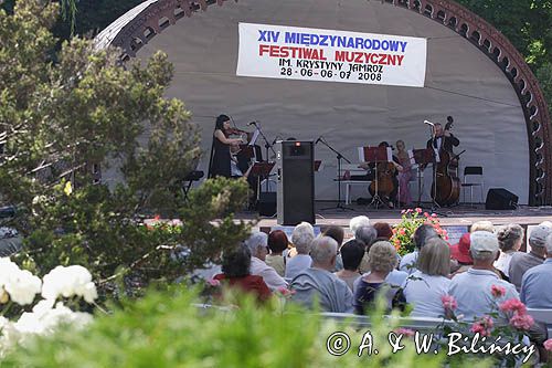 Muszla konce, Park Zdrojowy, Busko-Zdrój