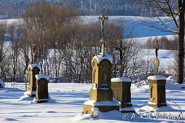 Bystre, stary cmentarz