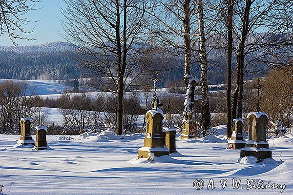 Bystre, stary cmentarz