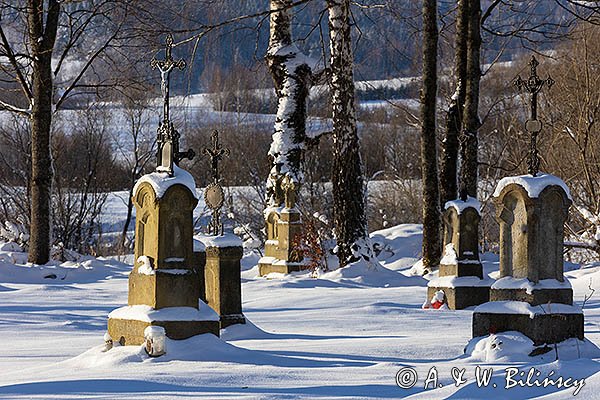 Bystre, stary cmentarz