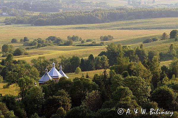 Cerkiew drewniana, Bystre, Bieszczady, Kraina Lipecka