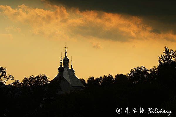 Cerkiew drewniana, Bystre, Bieszczady, Kraina Lipecka