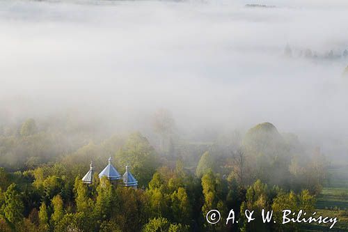 Bystre, kopuły cerkwi