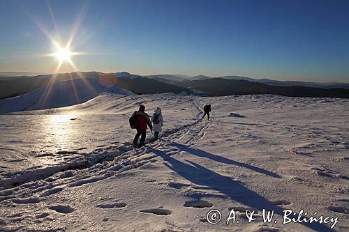 Zima na Caryńskiej, Bieszczady