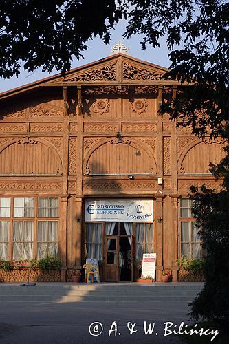 Ciechocinek zabytkowy budynek pijalni wód