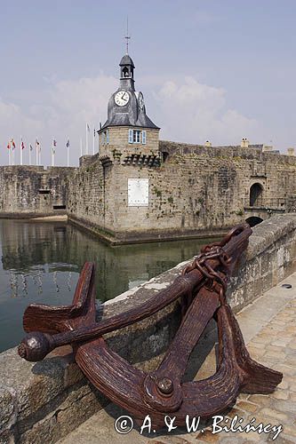 Concarneau, Stare Miasto, Bretania, Francja
