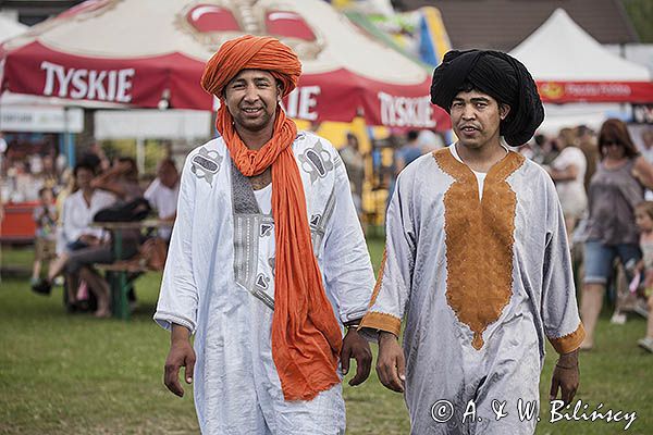 Członkowie Zespołu Chigaga Group z Maroka, 3 Bieszczadzki Festiwal Sztuk w Czarnej, Bieszczady