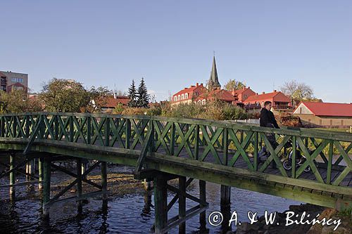 Ełk, mostek nad rzeką Ełk