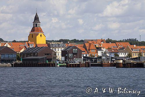 Faaborg na wyspie Fyn, Fionia, Archipelag Południowej Fionii, Dania