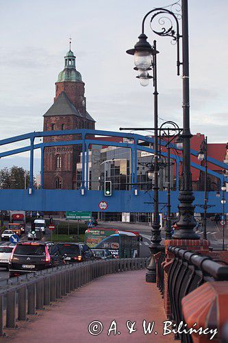 Gorzów Wielkopolski, Most Saromiejski, Kościół katedralny pw. Wniebowzięcia NMP z XIII wieku