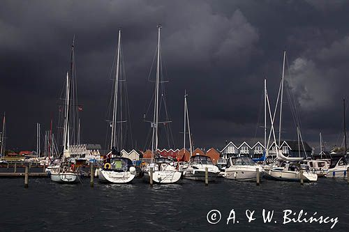 Marina, port jachtowy w Grenaa, Jutlandia, Kattegat, Dania