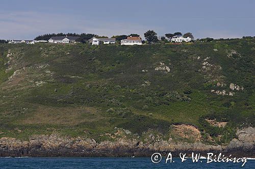 wybrzeże wyspy Guernsey, Channel Islands, Anglia, Wyspy Normandzkie, Kanał La Manche