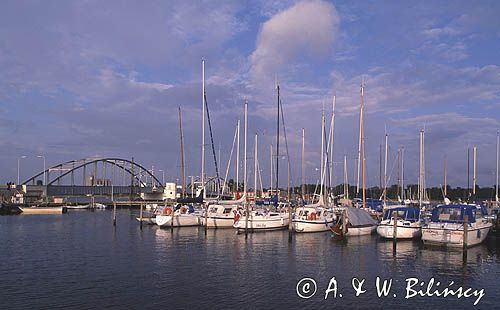 Guldborg wyspa Lolland Dania port jachtowy