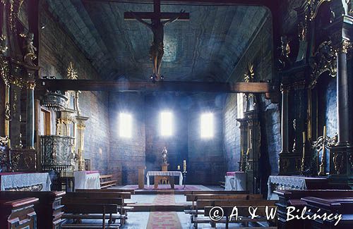 Haczów zabytkowy kościół z XV wieku / lista Unesco/