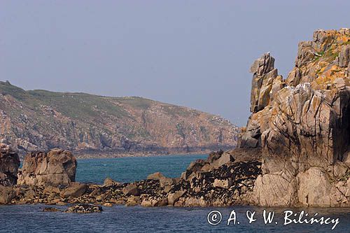 u wybrzeży wyspy Herm i Jethou, Channel Islands, Anglia, Wyspy Normandzkie, Kanał La Manche