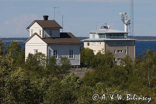 Wyspa Isokari, Finlandia, Zatoka Botnicka, Archipelag Turku, stacja pilotów morskich