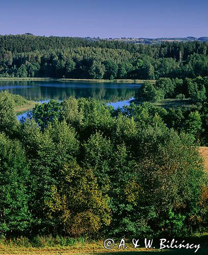 Suwalski Park Krajobrazowy jezioro Jaczno