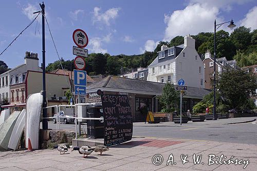 St. Aubin, wyspa Jersey, Channel Islands, Anglia, Wyspy Normandzkie, Kanał La Manche