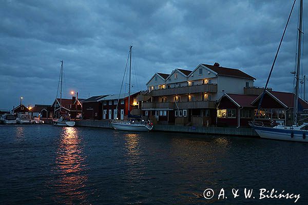 port na wyspie Kallo Knippla, Szwecja Zachodnia, Kattegat
