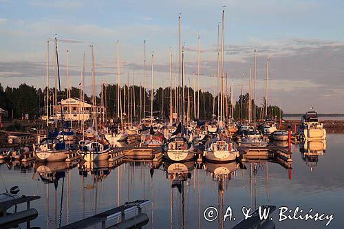 port jachtowy w Kemi, Finlandia, Zatoka Botnicka