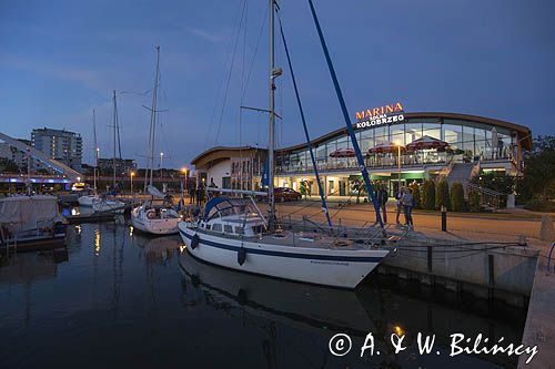 neon, Marina Solna w Kołobrzegu