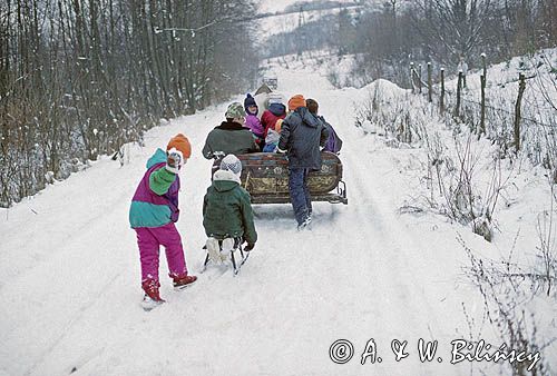 Kulig zimowy