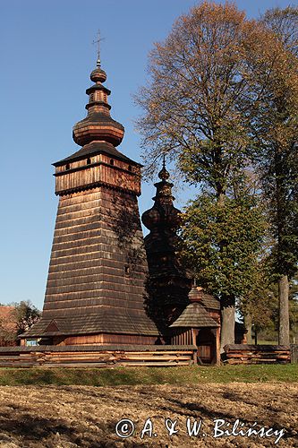 Kwiatoń zabytkowa cerkiew / Beskid Niski /