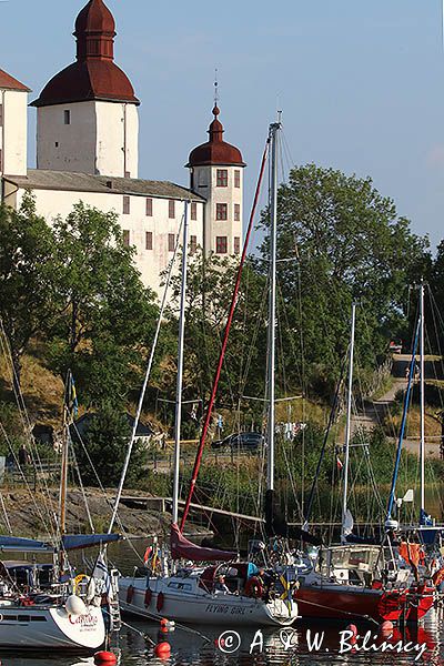 Zamek Lacko, Jezioro Vanern, Wener, Szwecja