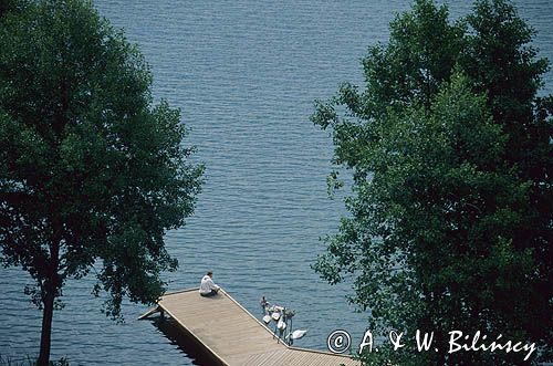 Pojezierze Łagowskie, jezioro Łagowskie Łagowski Park Krajobrazowy