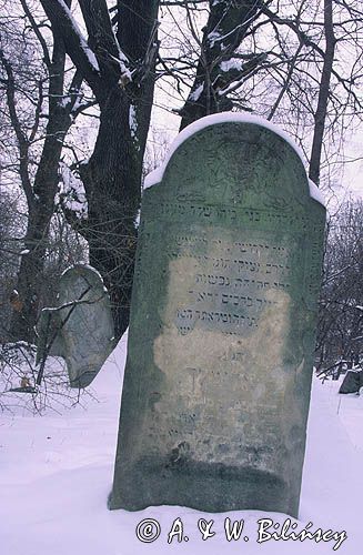 Kirkut w Lesku, Macewa