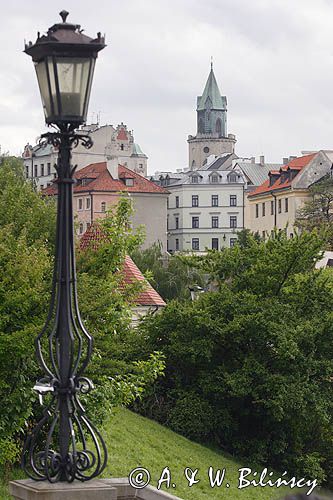 Lublin, Stare Miasto, widok spod Zamku