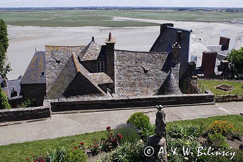 Klasztor Mont St. Michel, Normandia / Bretania, Francja