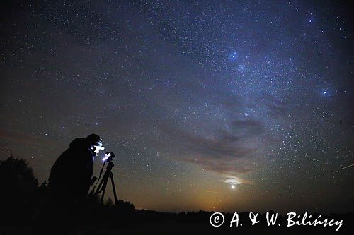 Gwiezdne niebo, fotografowanie nieba, warsztaty fotograficzne Bdieszczady Dniem i Nocą