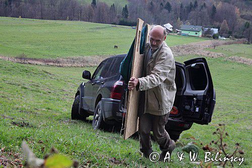 budowanie czatowni fotografa przyrody