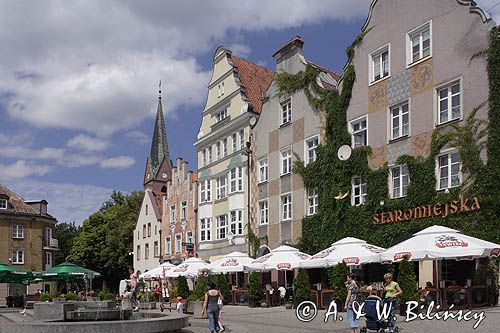 Olsztyn, kamienice przy Rynku