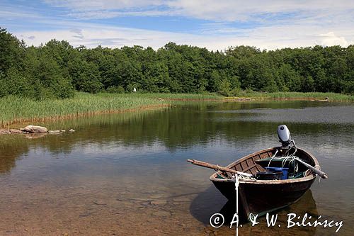 port jachtowy przy wyspie Outoori, Finlandia, Zatoka Botnicka