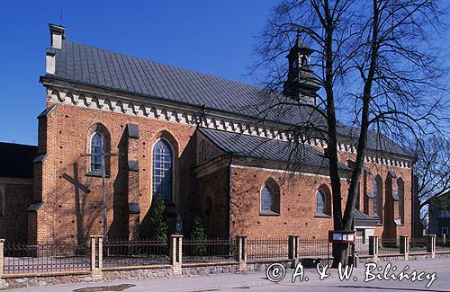 Przasnysz, kościół parafialny Wniebowzięcia NMP