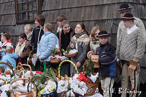 święcone, święcenie pokarmów, Rabka, Wielka Sobota