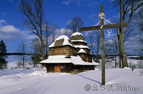 Równia cerkiew drewniana, Bieszczady