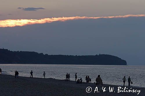 plaża we Władysławowie i przylądek Rozewie