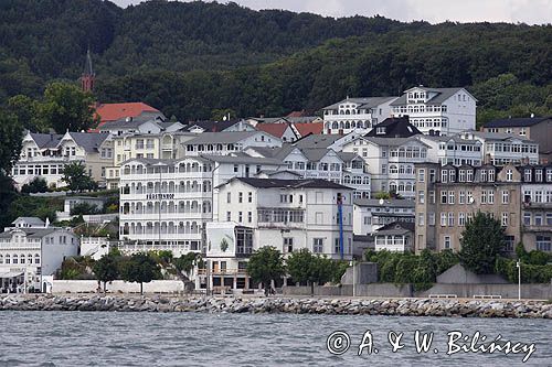 Sassnitz na wyspie Rugia, Niemcy