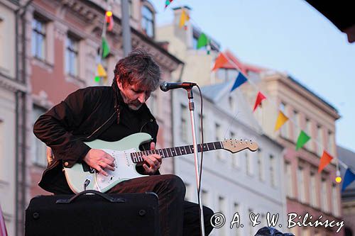 Ryga, muzyka na żywo na placu Doma Laukums, Stare Miasto, Łotwa