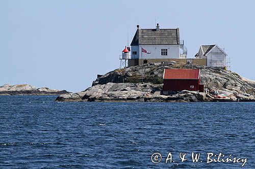 Saltholmsundet koło Lillesand, Południowa Norwegia, Skagerrak