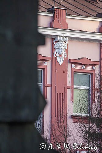 Sanok, kamienica, sztukateria