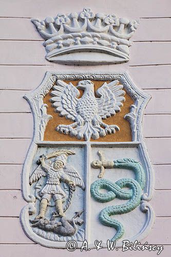 Sanok, Ratusz, herb na ratuszu