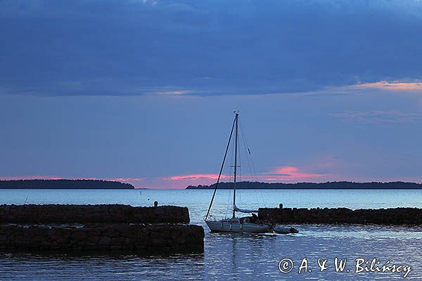 Wyjście z Sjotorp, Jezioro Wener, Szwecja